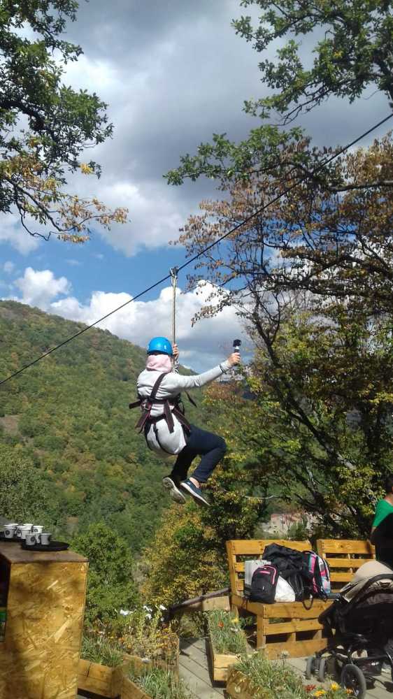 Tzagkasor zip line
